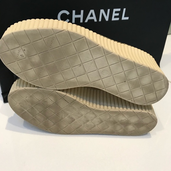 Chanel Runway One of a Kind Platform Sneakers - Sale Price!!! - Picture 4 of 5